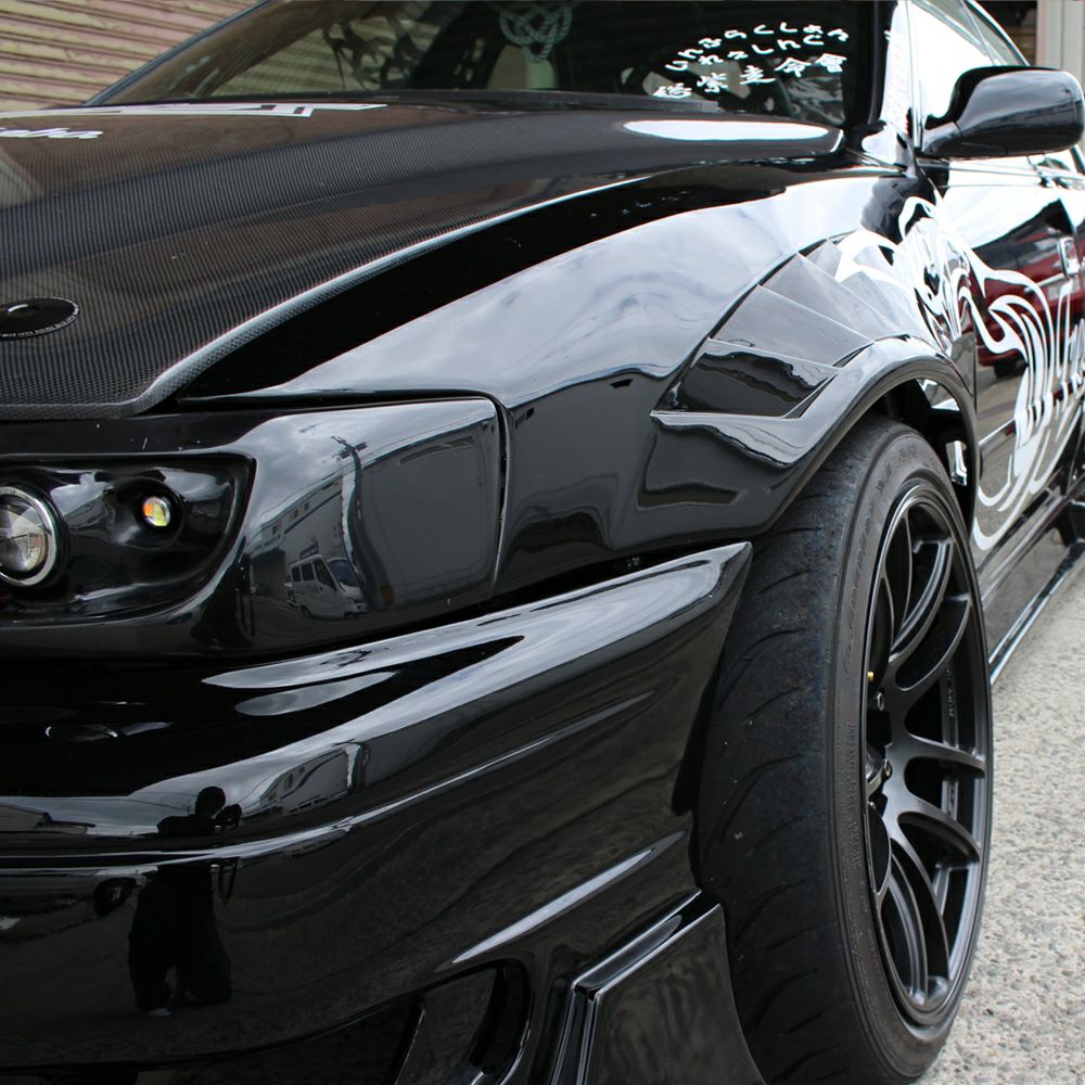 Origin Labo Kit fenders avant Shark Gill Toyota Chaser JZX100 +55mm