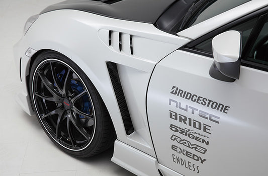 Ings aero front fenders Carbon + FRP BRZ ZN6/ZC6 kouki