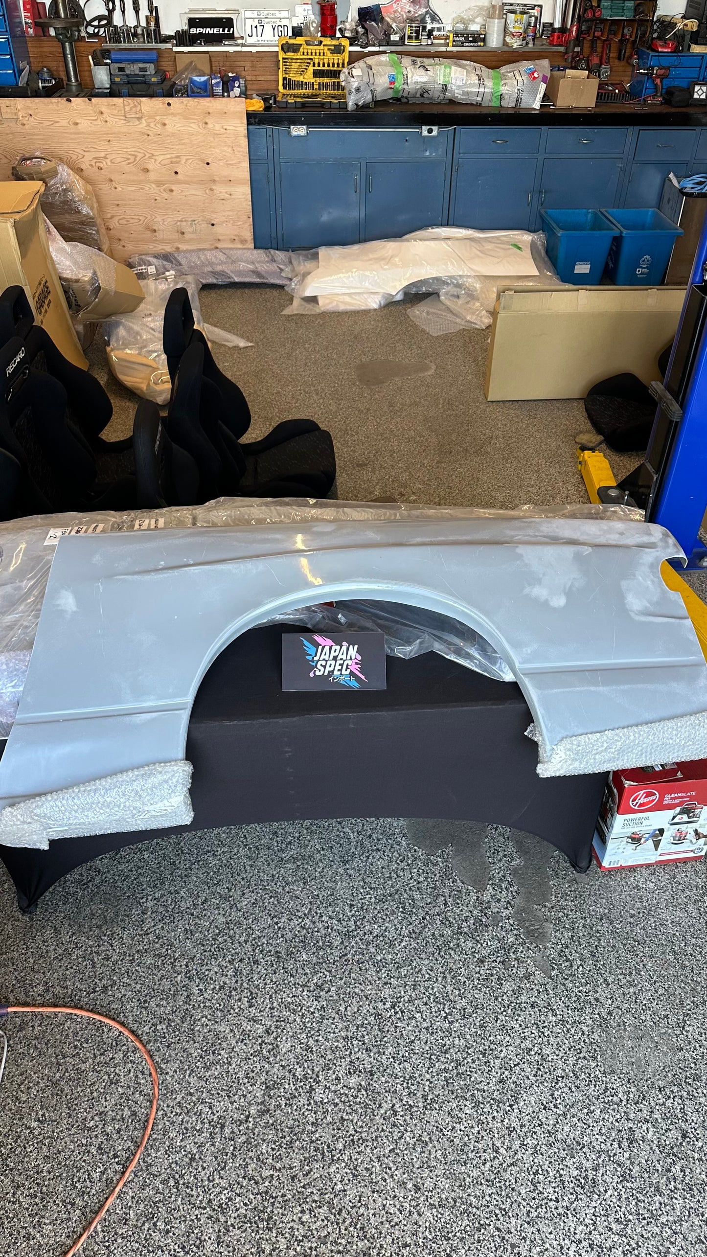 Origin Labo Kit rear overfenders Nissan Silvia S13 +50mm press line