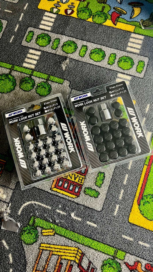 Work Wheels Lock Nuts Kit