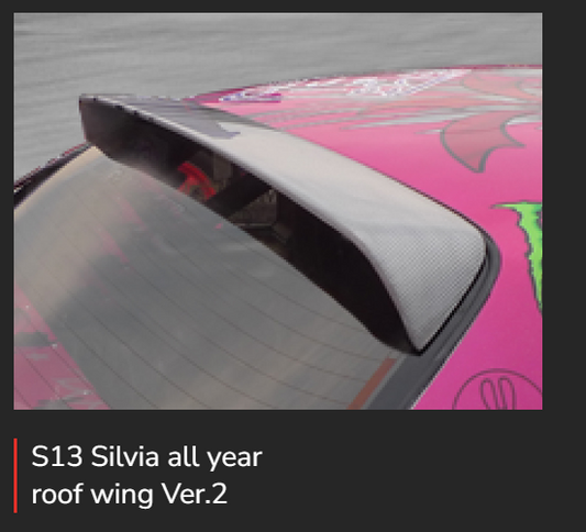 Origin Labo Roof Wing V2 Nissan Silvia S13