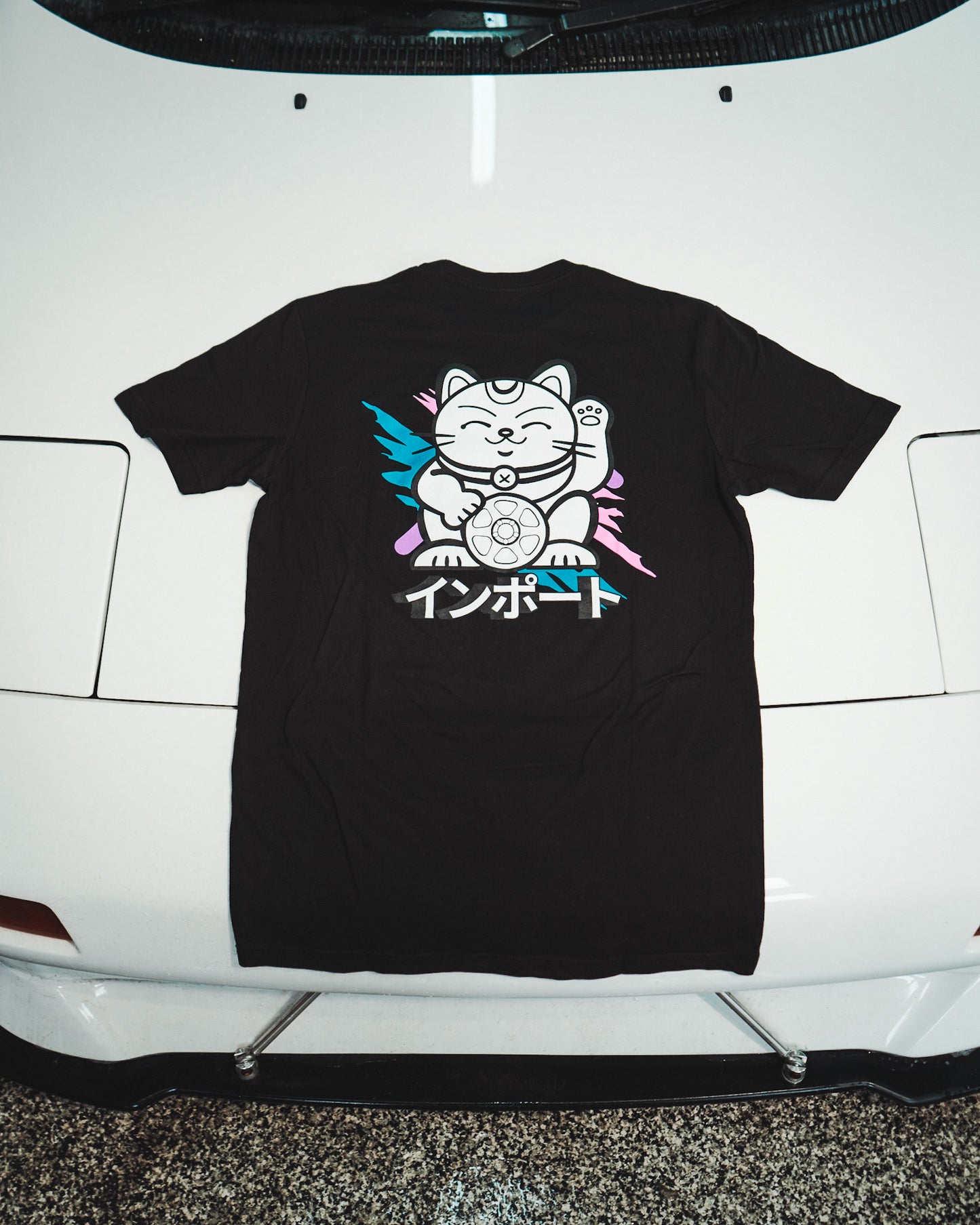 Japan Spec Maneki-Neko Tee-Shirt
