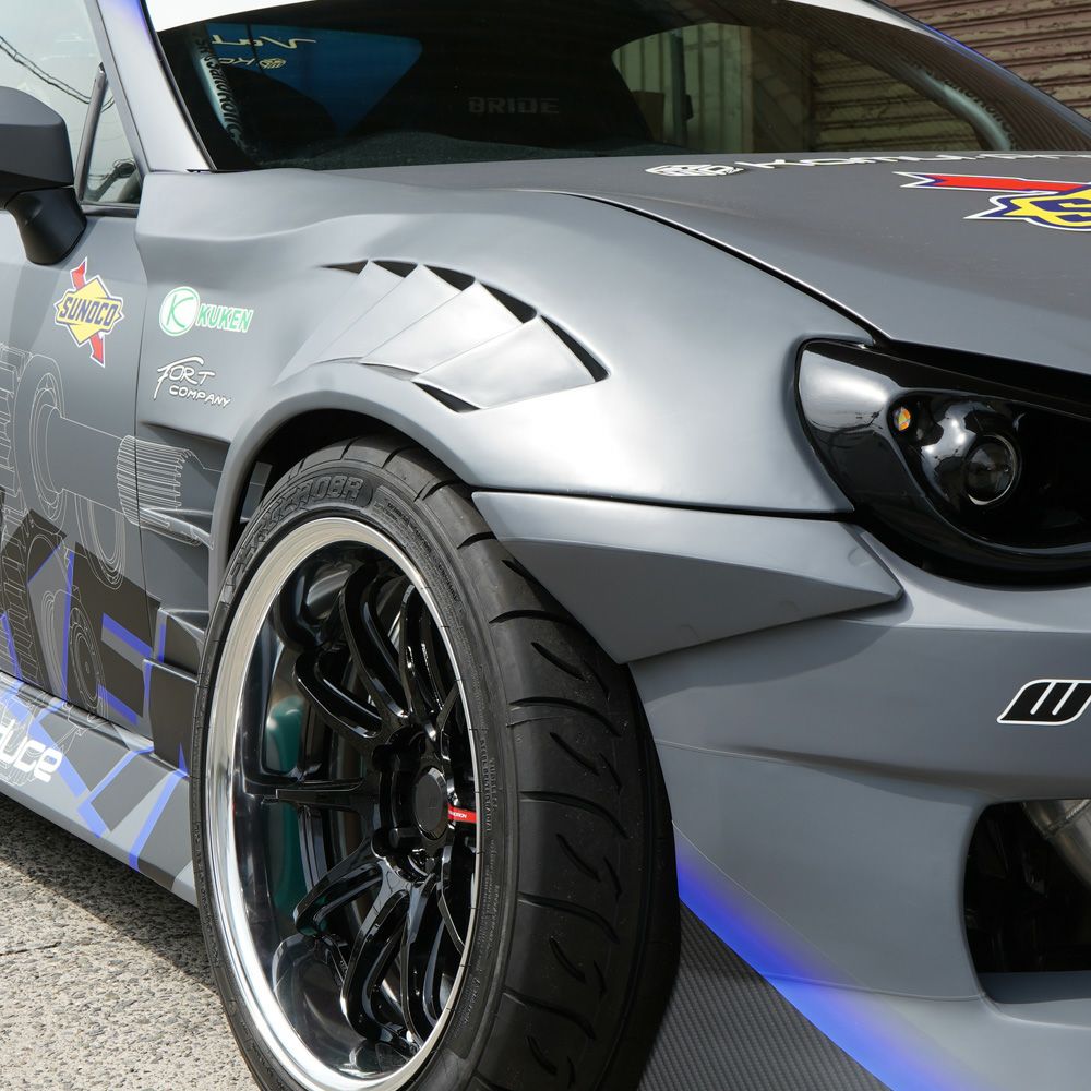 Origin Labo Kit fenders avant Shark Gill Toyota/Scion/Subaru GT86/FR-S/BRZ ZN6/ZC6 +55mm
